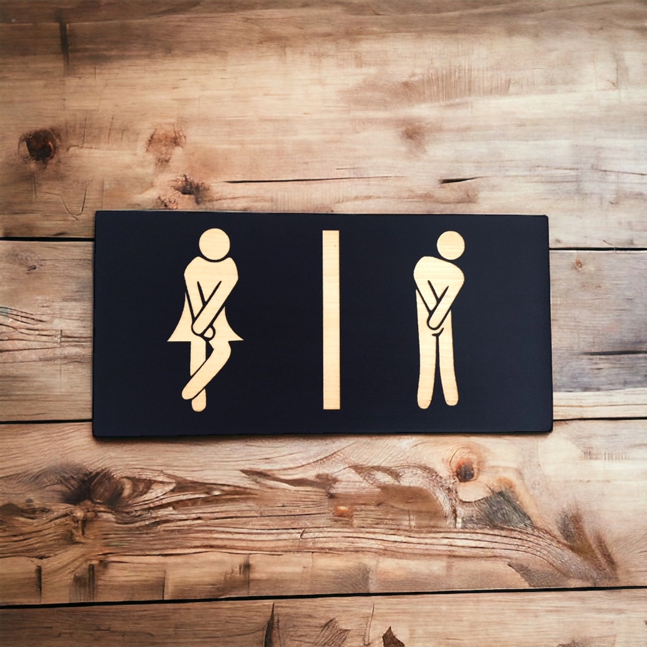 Toilet sign (needing)